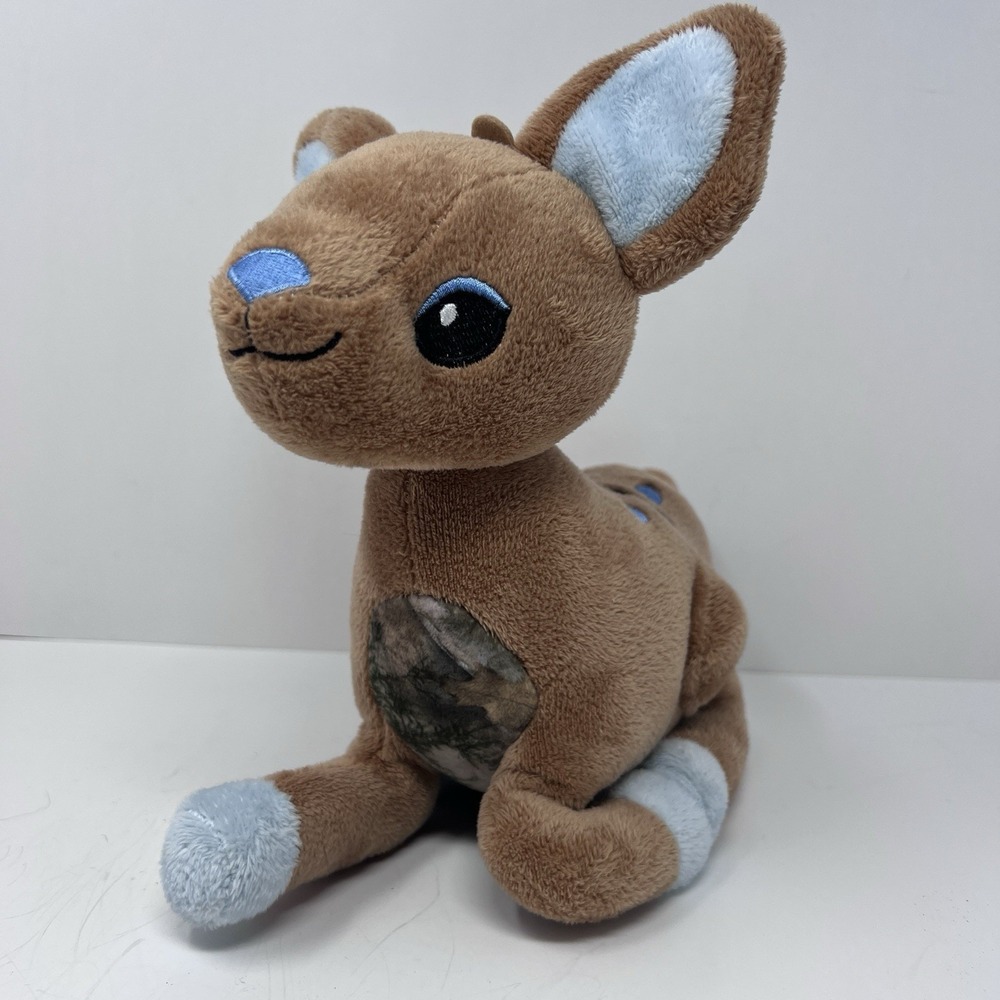 Bass Pro Shop Baby Fawn Deer Camo Plush Doll Laying Down 9" Wildlife Stuffed Toy